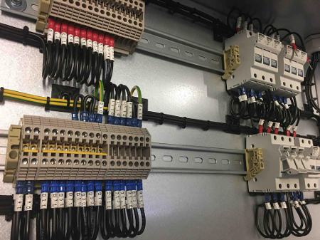 CT, DC Supply & Voltage Reference Section Between 2 X 2500A Air Circuit Breakers